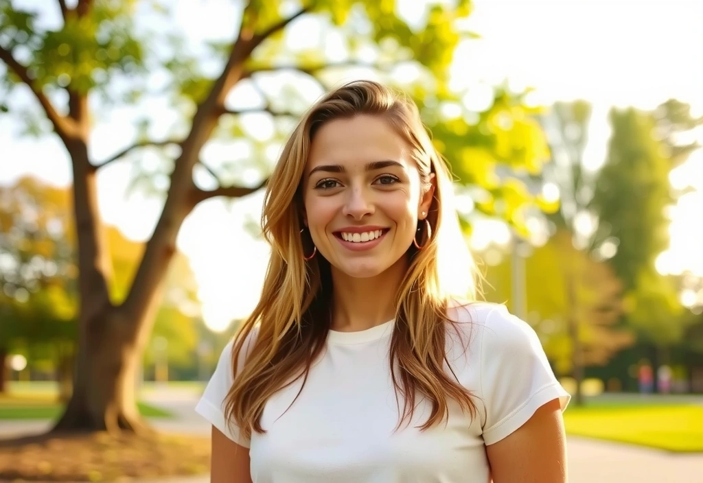 Persona disfrutando del sol en un parque, fuente natural de Vitamina D