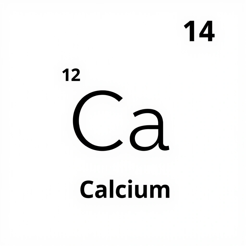 Símbolo de Calcio
